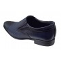 Pantofi barbati eleganti, din piele naturala, Bleumarin, cu elastic - CIUCALETI SHOES - 891BLM